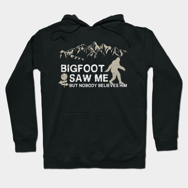 Bigfoot Saw Me Hoodie by mintipap